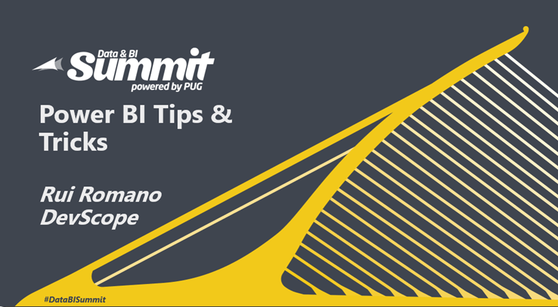 Rui Romano's Power BI Tips & Tricks from the trenches